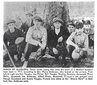 1911 Medford Sluggers Baseball Team