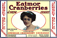 Jersey Belle Brand Cranberry Label - Woman