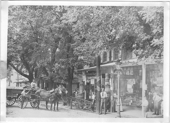 Photo_ Ed Warners Store, S. Main Street_ 1909