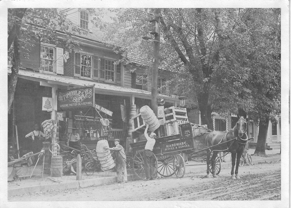 Photo_ Ed Warners Store, 20 S. Main Street_ 1909