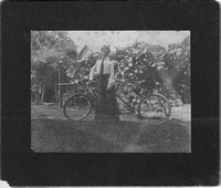 Photo_Unknown Portraits_unknown woman with tandem bike