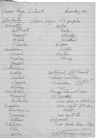 CKSH_Dec. 1911 Student List and notations