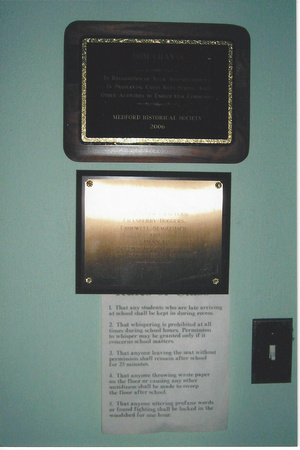 Photo_CKSH_interior 2 plaques and rules