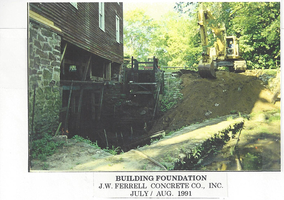 Photo_Kirbys Mill Coffer Dam foundation work