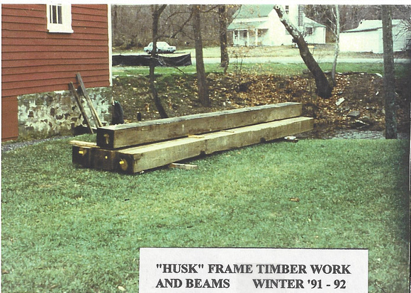 Photo_Kirbys Mill Husk Frame Timber Work