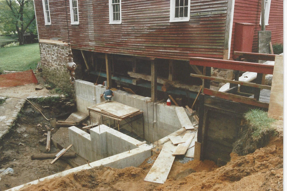 Photo_Kirby's Mill new foundation walls