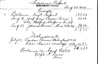 1949-8-23 Medford Business Men Treeasurer's Report